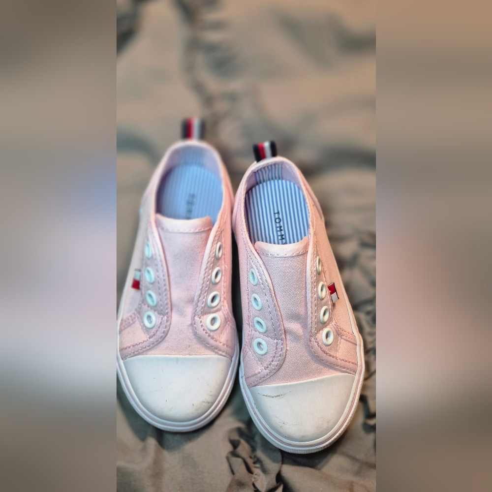 Pink Kids Slip-On Shoes